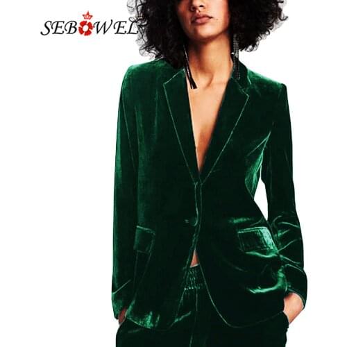 Женские деловые пиджаки SEBOWEL China At AliExpress