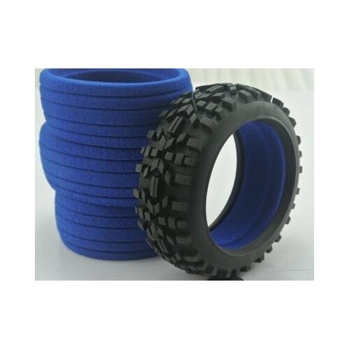 1/8 off road Buggy Short Course only Tire with Insert for 1/8 H9/8SC/T8E HPI Proline AKA car 4pcs
