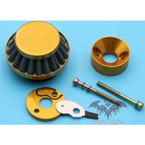Air Filter With Adapter And Choke Kit For 2-stroke 23cc 25cc 26cc 33cc 35cc 40cc 43cc 47cc 49cc Pocket Bike Scooter