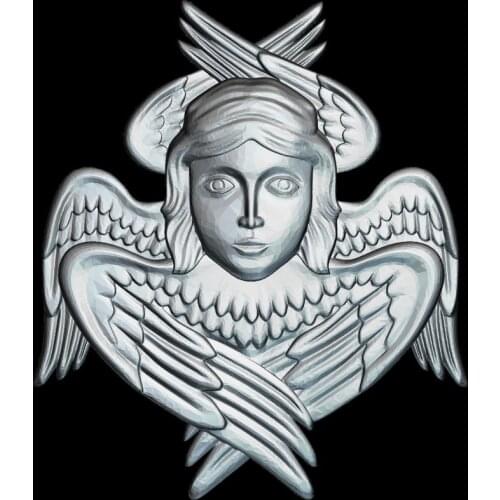High quality New 3D model for cnc Angels, seraphim 3D carved figure sculpture machine in STL file Religion