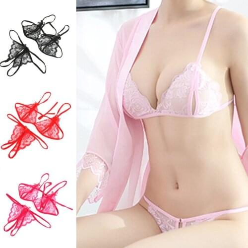 Babydoll Porno Costumes Women Hot Erotic Open Bra Crotch Lace Lenceria Transparent Sex Underwear Baby Doll Sexy Lingerie Femme