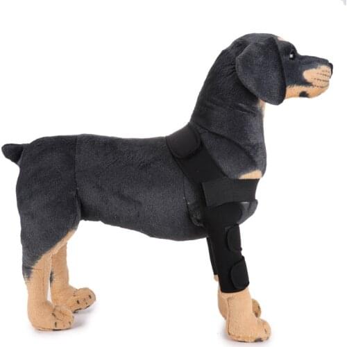 1 Pair Dog Front Leg Belt Support Brace Elbow Knee Protector