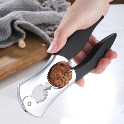 2 in 1 Kitchen Nut Sheller Clip Zinc Alloy Crack Almond Walnut Pecan Hazelnut Hazel Filbert Nut Kitchen Tool Clamp Plier Cracker