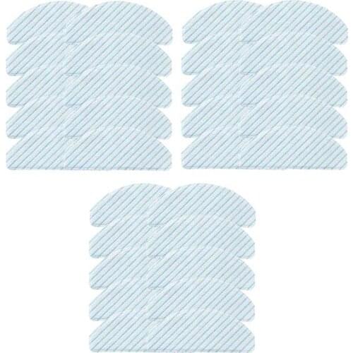 35Pcs for Ecovacs Deebot Ozmo T8 Series Accessories Disposable Cleaning Cloth Vacuum Cleaner Mop Sweeping Spare Parts