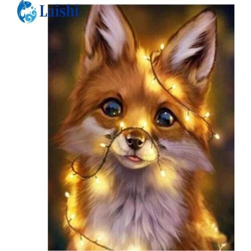 Diamond Painting Animal fox 5d DIY Diamond embroidery Cross Stitch Art Craft Full Square/Round Rhinestone Home decor pictures