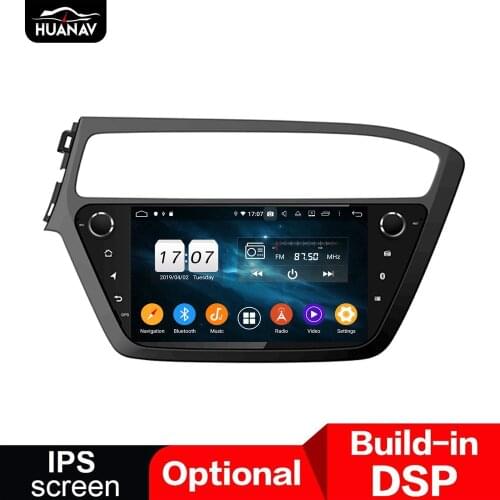 DSP Android 9 Car DVD Player GPS navigation For Hyundai I20 2018 auto radio stereo multimedia player head unit