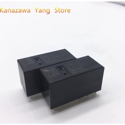 5 Pcs 10 Pcs G2RL-2 12VDC 24VDC 8A PCB 8 Pin Type Mini Power Relay