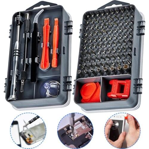 112 In 1 Precision Screwdriver Set with Magnetic Driver Kit Professional Watch Tools Kit for Repair Cell Phone Watch