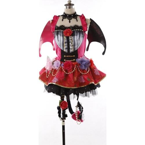 2019 New Hot Love Live Nishikino Maki Little Devil cos Dress Cosplay Costume Halloween costume demon