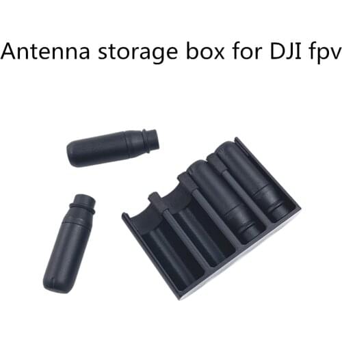 Suitable for DJI FPV Storage Box Through Flight Glasses Antenna Anti-Lost Storage Bag Card Holder Protector Drone Accessories