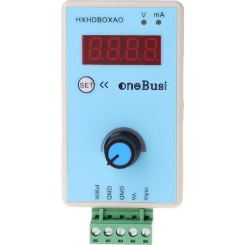 Handheld Current Voltage Signal Generator Analog Simulator Output 0-10V 0-20mA