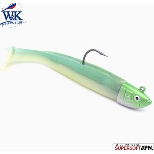Minnow Lure T140 Kit 45g 12 cm Soft Bait for Zander Pike Fishing Lure Double Color Poured Vinyl Lure Two pcs Soft Lures Set