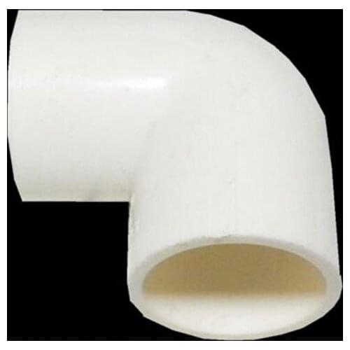 PVC elbow pipe L fittings inside D 20mm x5