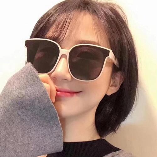 Simple Square Sunglasses Women Brand Designer Retro Frame Big Sun Glasses Female Vintage Gradient Male