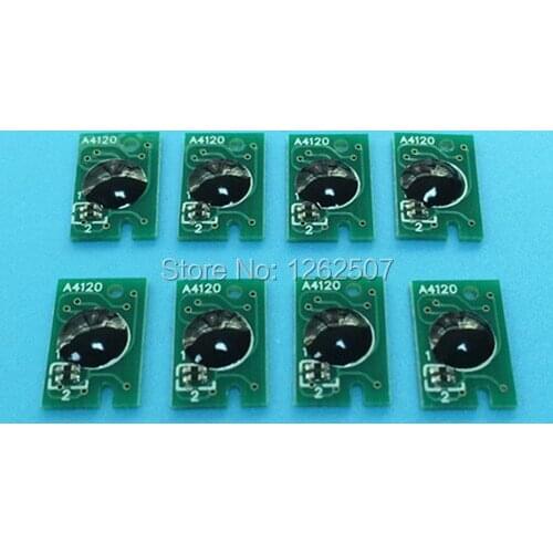 Reset chips T5491-T5496 Chip reset for Epson stylus 10000 10600 pigment ink cartridges chip-6colors*5sets per lot