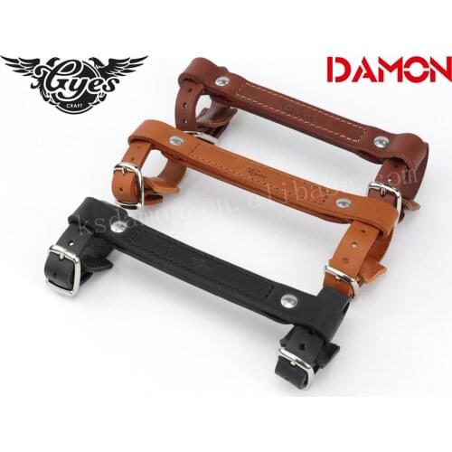 Taiwan Gyes Bicycle Carry Handle Tape 100% Cow Leather Portaging Straps