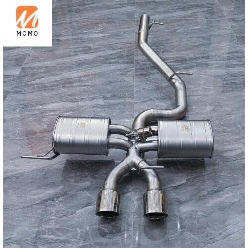 VII R20 High Performance Stainless Steel Rear Exhaust