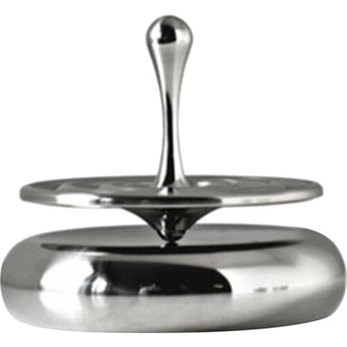 Spinning Top Rotating Magnetic Decoration Desktop Droplets Spiner Toys Gifts Hot Sale Movie Totem Print Spinning Top