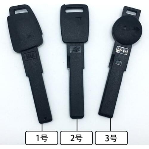 DAKATU Replacement Emergency Spare key shell For AUDI A6L.A6.A4.A3.A8.Q7 Transponder key shell