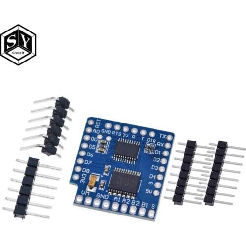 1Set Motor Shield For WeMos D1 Mini TB6612FNG Wemos I2C Dual Motor Driver Shield Driving Module With Serial Pot