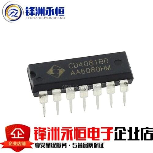 10PCS CD4081BD CD4081 4081BD 4081 DIP14 new and IC