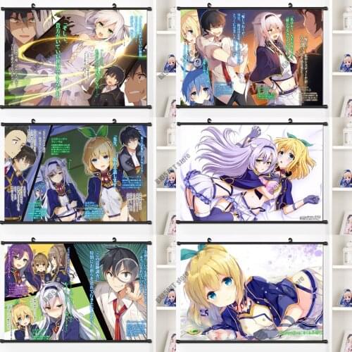 Anime Canvas Painting Rokudenashi Majutsu Koushi To Kinki Kyouten Rumia Posters Prints Wall Decor Picture for Home Decoration