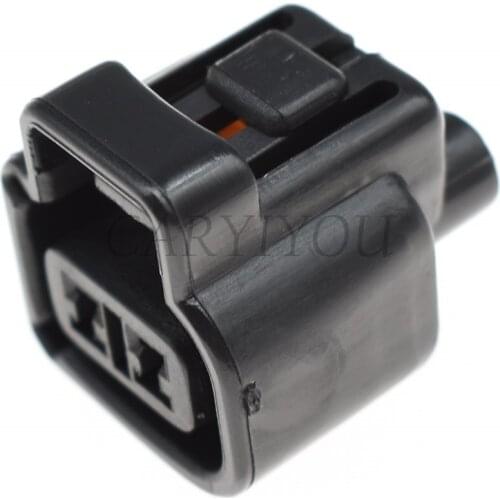1 Set DJ70230Y-2-21 2Pin Sealed 2.0mm Black Auto Waterproof Female Connector With Terminals For Nissan Car