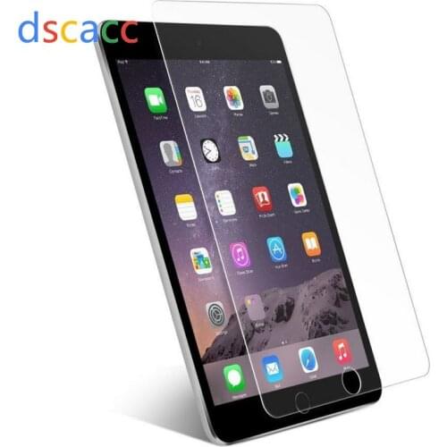 Dscacc 50pcs Protective Glass For Apple ipad pro 12.9 11 10.5 air ipad 5 2 3 4Tempered Glass Film