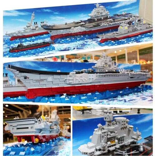 0388 Airplane Aircraft Carrier Building Block Birdfarm Brick Enlighten Eductional Building Block Compatible With Lego