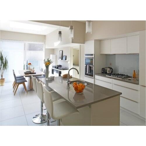 2017 hot sales handleless design modular kitchen unit modern kitchen cabients manufacturers superior furnitures for kitchen