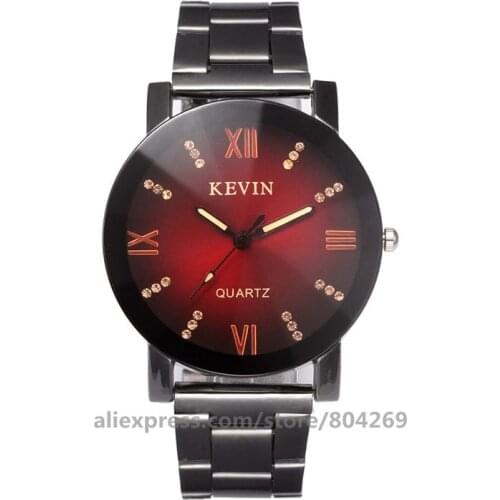 Hot Wholesale Women Dress Watch Luxury Alloy Sport Quartz Wristwatch Popular Women Lady Dress Watches KEVIN