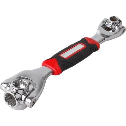 Socket wrench 52 in 1 multi-function tooth type 360-degree multi-function casing wrench tool 8-19mm