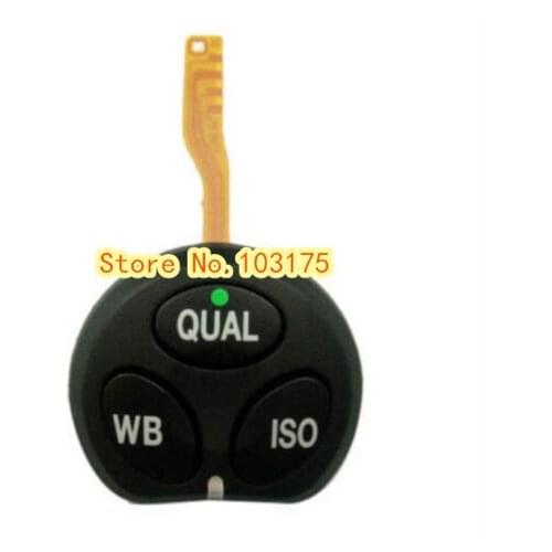 New Top Left QUAL WB ISO Button Key Replacement for Nikon D300 D300S Camera Part
