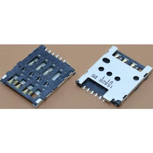 YuXi New SIM Card Slot Holder Port Replacement Repair For Nokia Lumia 630 635 636 SIM Card socker tray connector