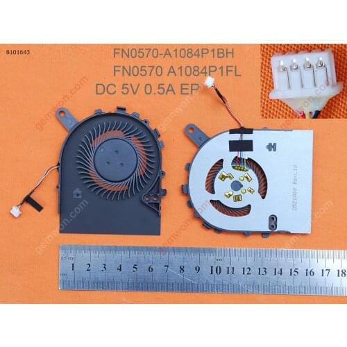 New Laptop Cooler Fan Heatsink for DELL Inspiron 14 7460 14-7460 FN0570-A1084P1BH FN0570 A1084P1FL DC5V 0.5A Original