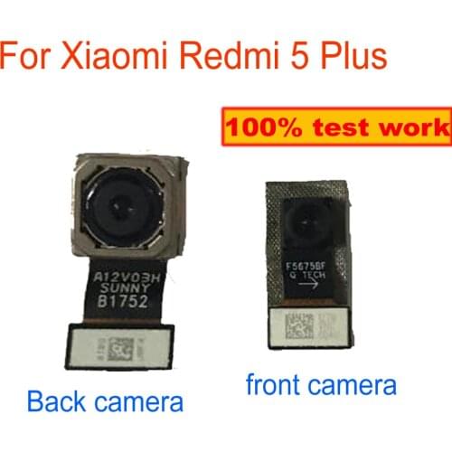 Original LTPro For 5.99" Xiaomi Redmi 5 Plus Rear Back Camera Module Flex Cable For Redmi 5 plus front Camera