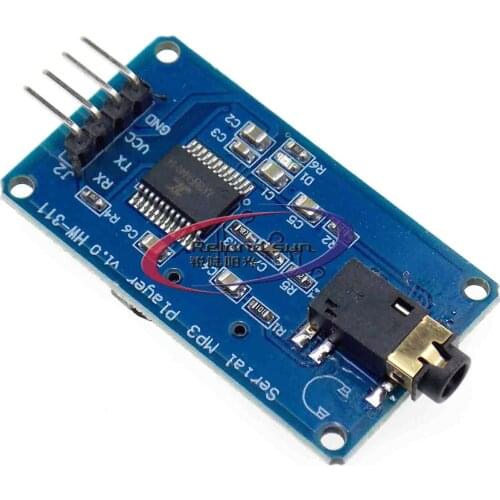 YX6300 YX5300 UART Control Serial Module MP3 Music Player Module For Arduino/AVR/ARM/PIC CF