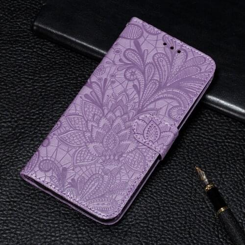 Relief Lace Flower Case For Xiaomi Mi Note 10 Lite 9 A2 9T Flip Wallet Leather Case Cover For Xiao Mi A3 9 SE Poco F2 Pro Case