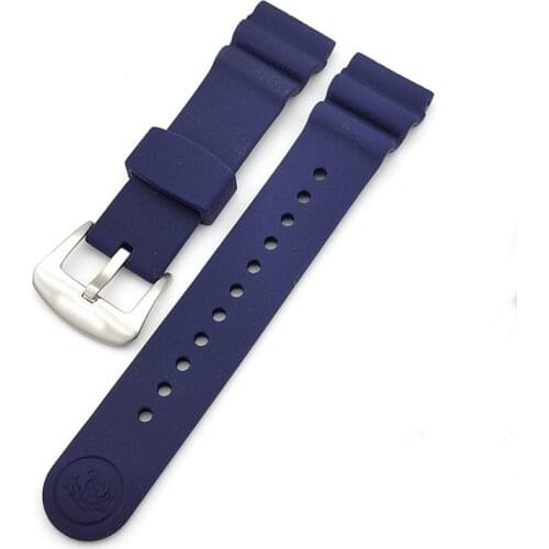 Watchband For Seiko Divers Smart Watch 22mm Silicone Band Strap Bracelet Accessories