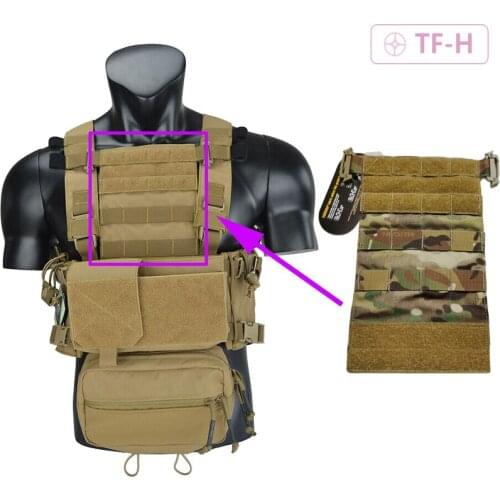 NEW Tactical Chest Platform Molle Modular Panel for MK3 MK4 Chest Rig MFC2.0 Vest