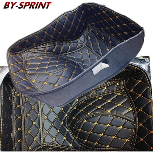 For Yamaha TMAX530 TMAX 530 tmax 530 2012-2016 Motorcycle Storage Box Protector PU Leather Rear Trunk Cargo Liner Protector Pad
