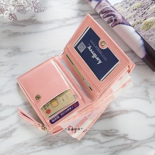 Womens Wallets and Purses Cross Cute Small Portfel Women Zipper Short Wallet Coin Purse Card Holders Handbag Wallet Female Small