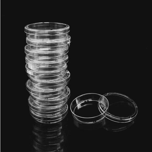 10pcs Best Quality Sterile Medical Petry Dish Biological Petri Dishes 100*20mm
