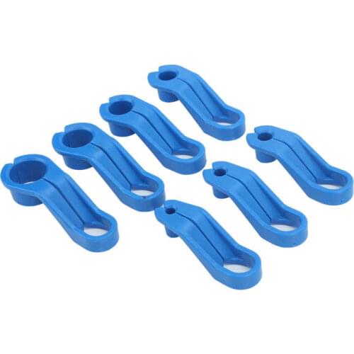 7pcs AC/Fuel Line Angled Disconnect Tool Set Stable Performance Universal Fuel Line Removal Tool ABS Plastic Car Accessories