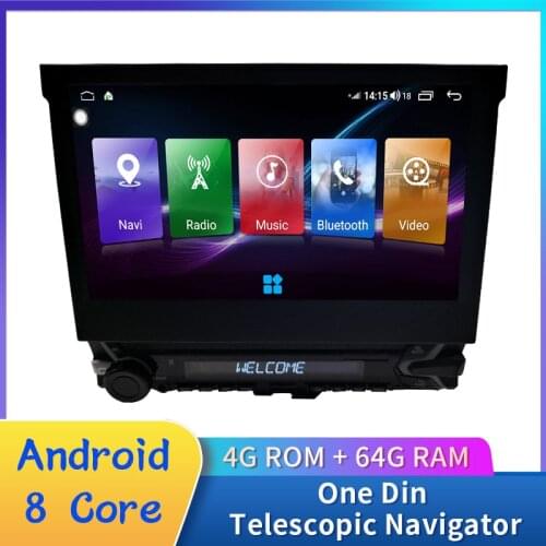Car Android 9.0 Gps Navigation Player Car MP3 MP4 Player Rear view camera Car radiCar radio with screent 1 din andro