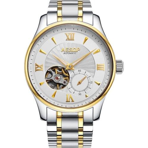 2021 Mechanical Watch Mens High-end Luxury Success Watch Mens Business Tourbillon Steel Watch Hombre Luxury Relogio Masculino