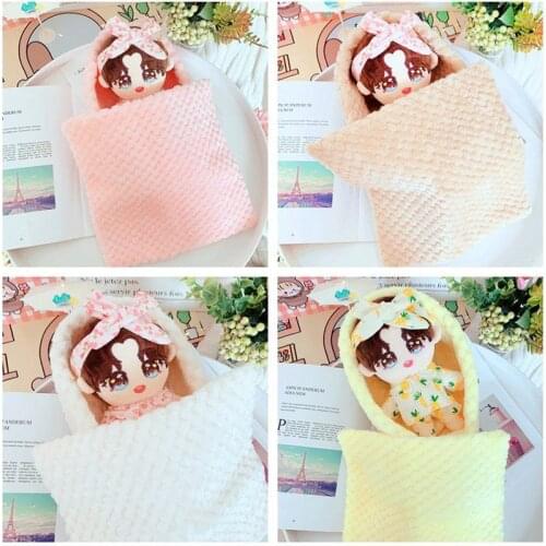[MYKPOP]KPOP Dolls Accessoiress: Bedding 3pcs Set for 20cm Dolls(without doll) KPOP Fans Collection SC21031711