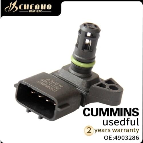 CHENHO BRAND NEW 4921322 MAP Air Intake Pressure Sensor Fits 2007- up for Dodge Ram 2500 3500 6.7L 4903286 5WK96801 2897333