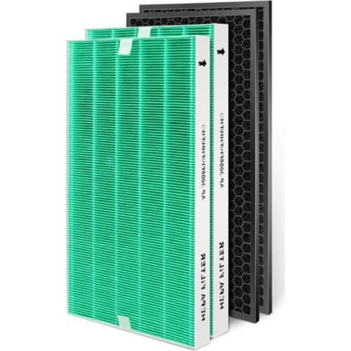 Suitable for Coway Air Purifier Filter AP-3008FH Dust Collection HEPA Activated Carbon Deodorizing Filter Elements