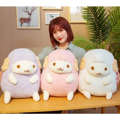 30/40cm Kawaii Lamb Sheep Plush Toys Stuffed Animals Doll Pillow Alpaca Cushion Baby Kids Children Boys Girls Gifts Room Decor
